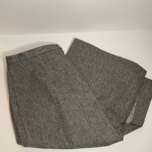 Vintage Ira Joyce Pure 100% Wool Made in USA Midi  Pencil Skirt | Size 16 - Picture 9 of 11